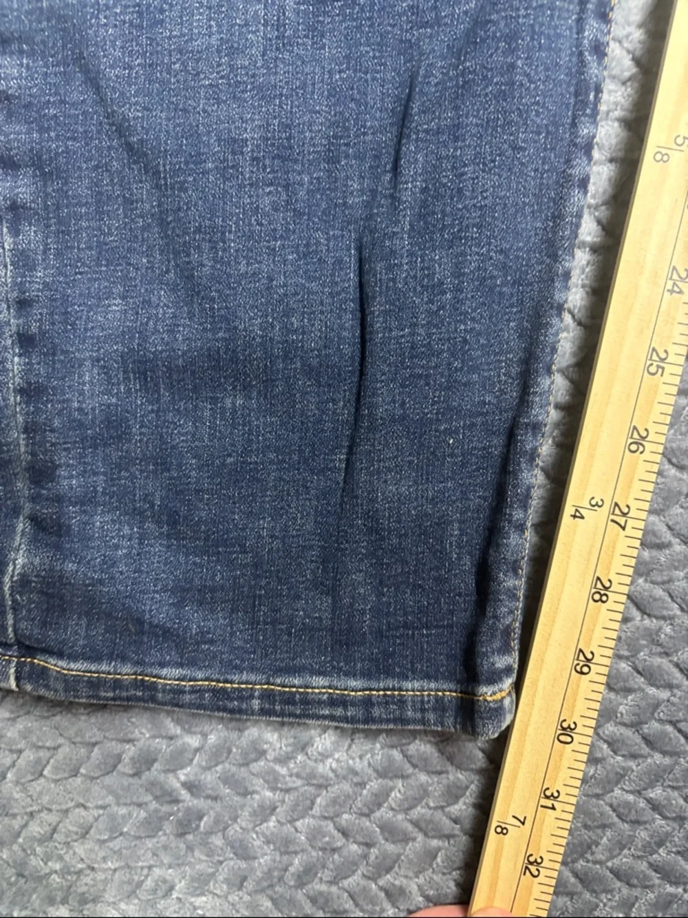 Lucky Brand Men's Dark Blue Straight Jeans 40x30